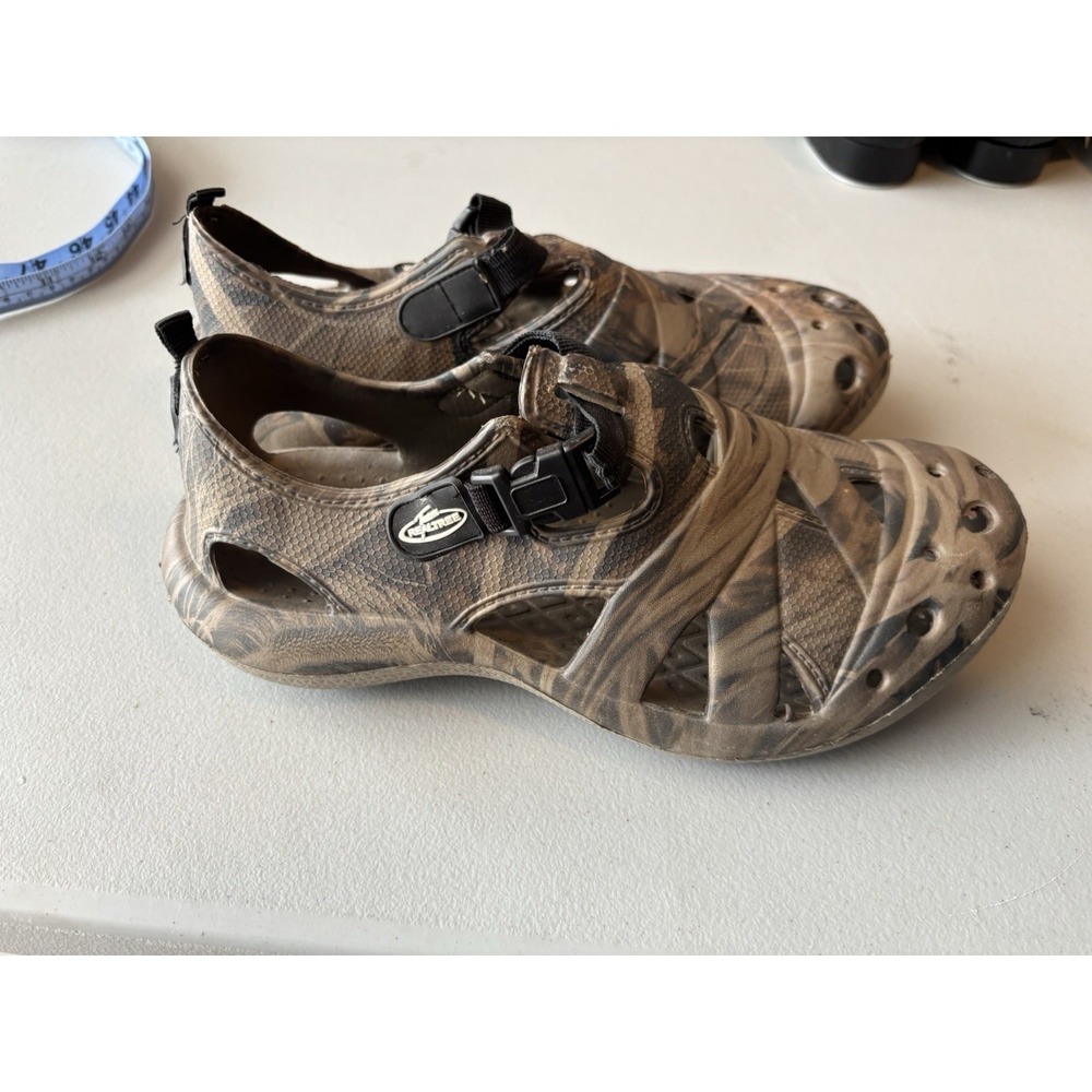 REALTREE Officially Licensed Camo Raft Clogs Men's Size 7 Women‎ size 9